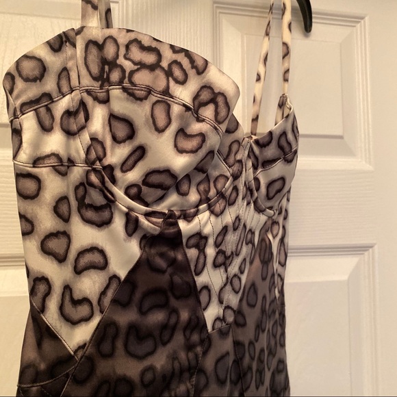 Just Cavalli Leopard Cocktail Dress - Picture 3 of 8